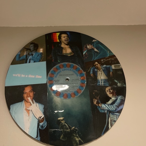 Harry styles custom collage vinyl - Picture 3 of 3